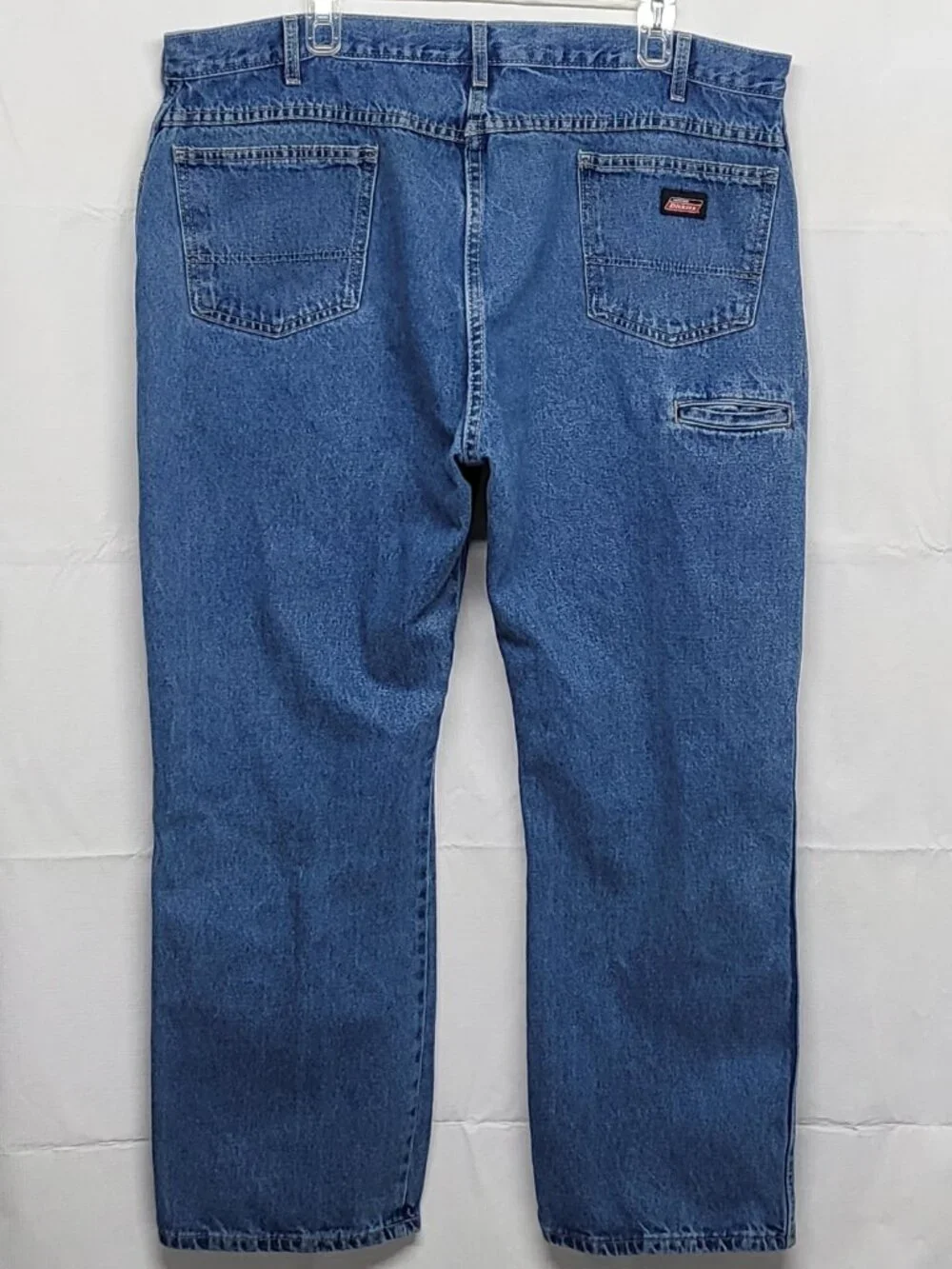 Dickies Mens Jeans 42 X 30 Relaxed Fit Blue Denim Pants Heavyweight 100% Cotton